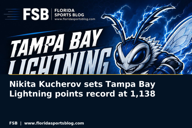 Nikita Kucherov sets Tampa Bay Lightning points record at 1,138 featured image