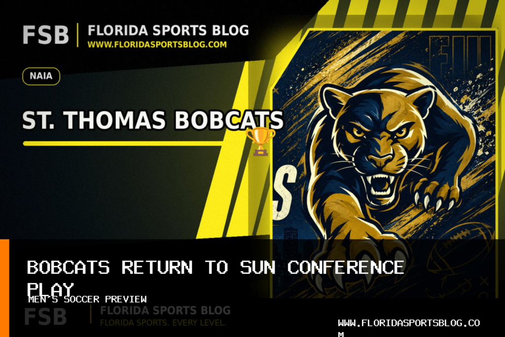 No. 10 St. Thomas University Bobcats Men's Soccer takes unbeaten Sun Conference mark to New College of Florida featured image