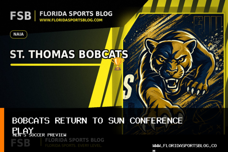 No. 10 St. Thomas University Bobcats Men's Soccer takes unbeaten Sun Conference mark to New College of Florida featured image