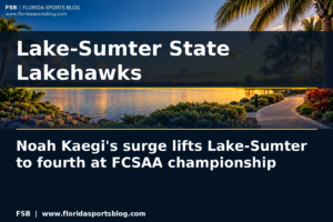 Noah Kaegi’s surge lifts Lake-Sumter to fourth at FCSAA championship