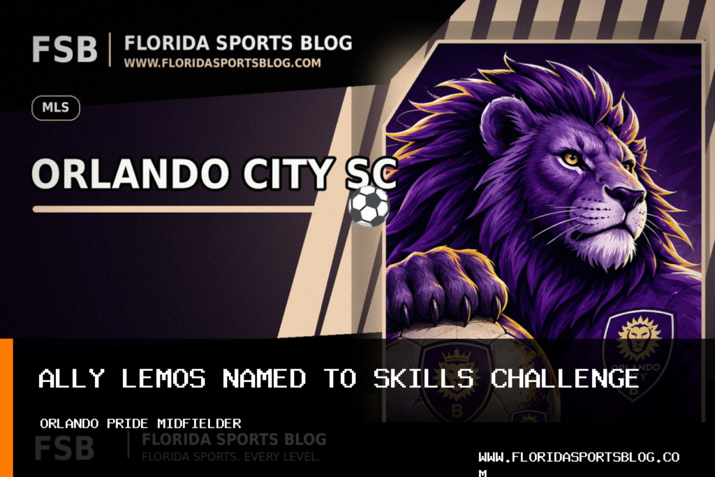 Orlando Pride Midfielder Ally Lemos Named for 2026 NWSL Skills Challenge featured image