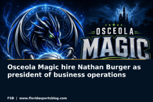 Osceola Magic hire Nathan Burger as president of business operations