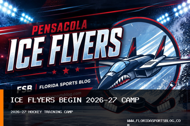 Pensacola Ice Flyers Begin 2026-27 Hockey Training Camp, Announce Huntsville Exhibition featured image