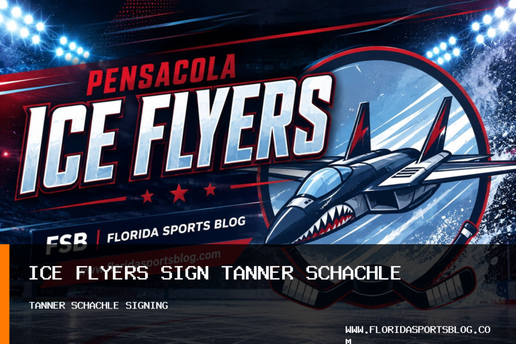 Pensacola Ice Flyers sign Tanner Schachle for 2026-27 season, reunite him with brother Porter featured image
