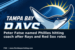 Peter Fatse named Phillies hitting coach after Rays and Red Sox roles
