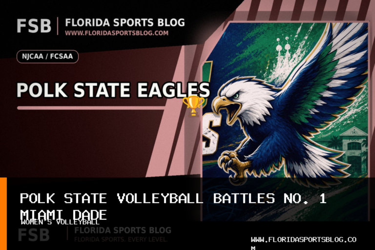 Polk State College women’s volleyball falls 3-0 at No. 1 Miami Dade College featured image