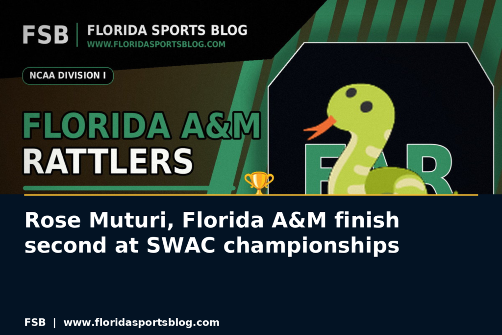 Rose Muturi, Florida A&M finish second at SWAC championships featured image
