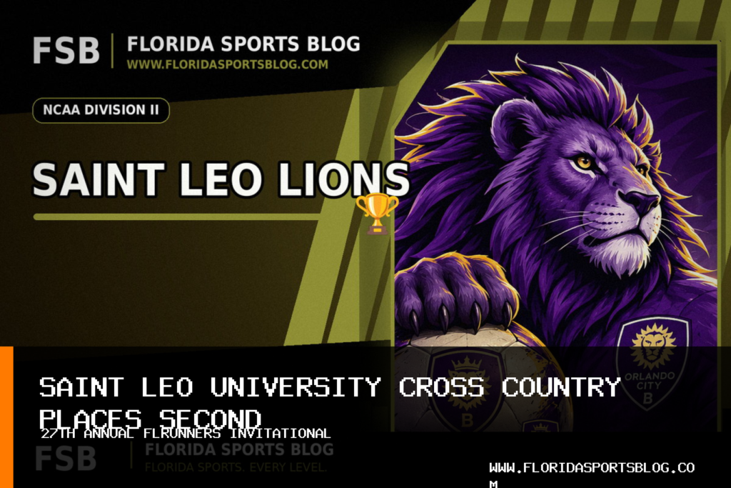 Saint Leo University Men's and Women's Cross Country Place Second at FLRunners Invitational featured image