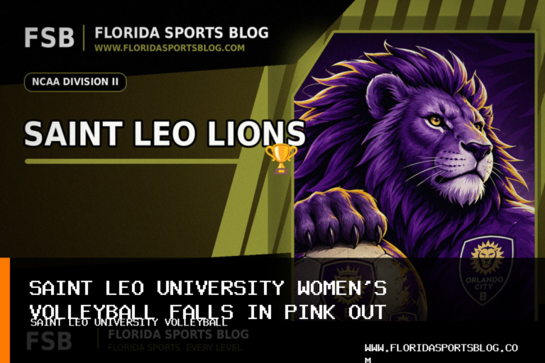 Saint Leo University women's volleyball drops 3-1 Sunshine State Conference match to Palm Beach Atlantic Sailfish featured image