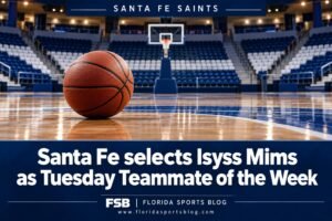 Santa Fe selects Isyss Mims as Tuesday Teammate of the Week