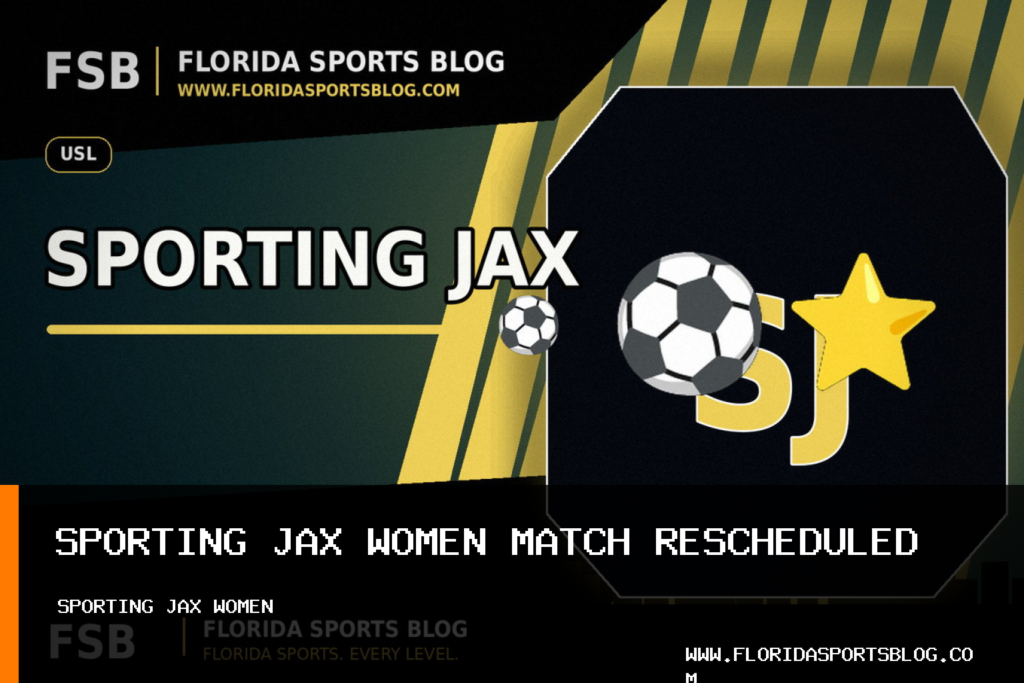 Sporting Club Jacksonville Reschedules Sporting JAX Women Soccer Match Against DC Power FC to Nov. 15 featured image
