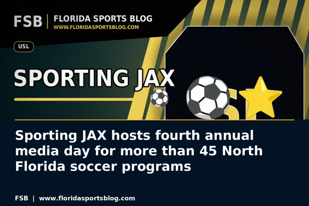 Sporting JAX hosts fourth annual media day for more than 45 North Florida soccer programs featured image