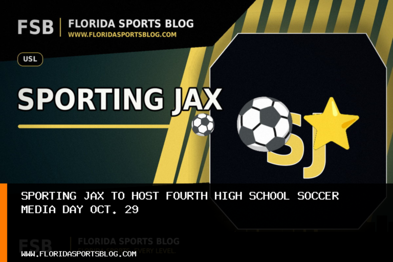 Sporting JAX to host fourth High School Soccer Media Day Oct. 29 featured image