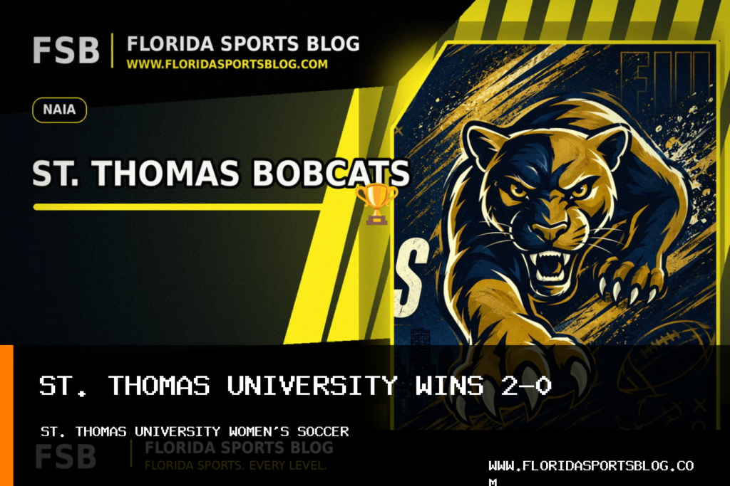 St. Thomas University Women’s Soccer Gets First-Half Goals From Julia Ezcurra and Dayanara Monetti in 2-0 Win featured image