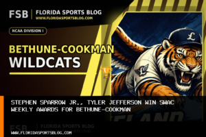 Stephen Sparrow Jr., Tyler Jefferson win SWAC weekly awards for Bethune-Cookman