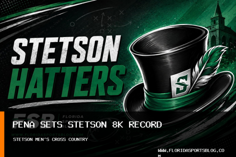 Stetson University Athletics Men’s Cross Country Team Sets 8K Records at Georgia Tech XC Invitational featured image