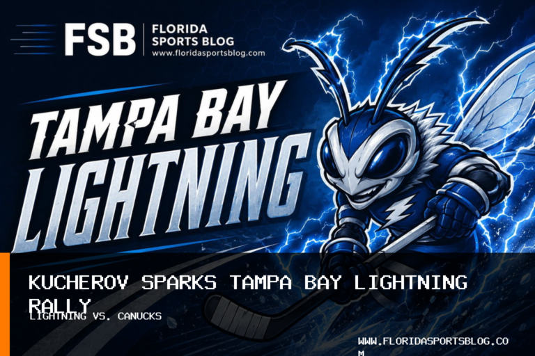 Tampa Bay Lightning Hockey Rally Past Vancouver Canucks Behind Nikita Kucherov's Two Goals featured image