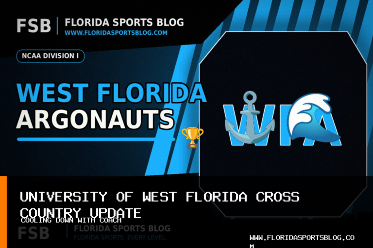 University of West Florida Athletics Men's Cross Country Coach Caleb Carmichael Featured in Week 3 Georgia Tech Invitational Update featured image