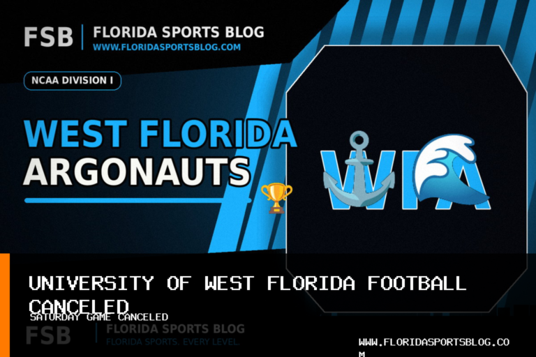 University of West Florida Football Cancels Saturday Home Game Against Northeastern State Because of Tropical Storm Isaias featured image