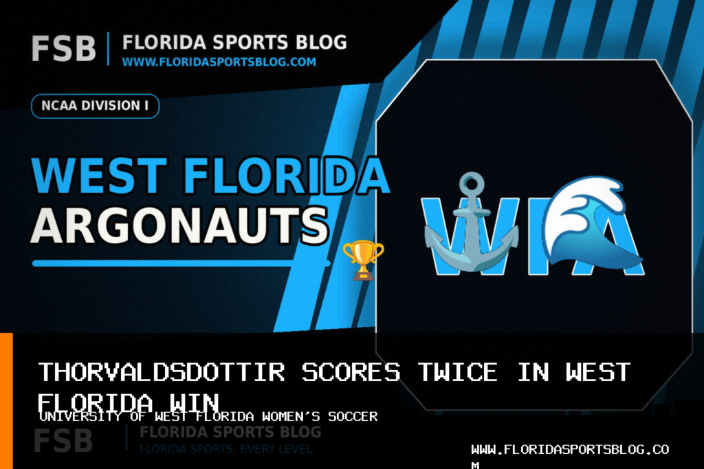 University of West Florida Women's Soccer Uses Three First-Half Goals to Defeat Jacksonville University 3-1 featured image