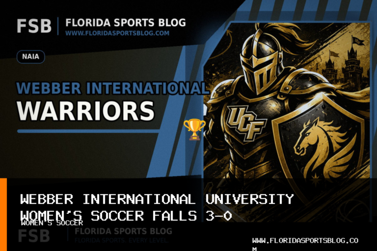 Webber International University Women's Soccer Team Loses 3-0 to Southeastern University After Two-Goal First Half featured image