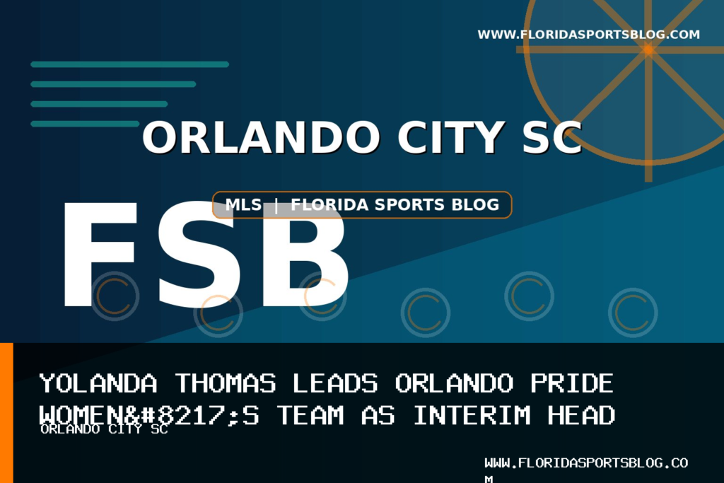 Yolanda Thomas leads Orlando Pride women’s team as interim head coach with eight games remaining featured image